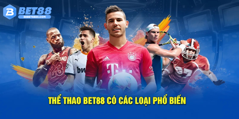 Khám phá những môn thể thao thu hút đông đảo người chơi tại Bet88